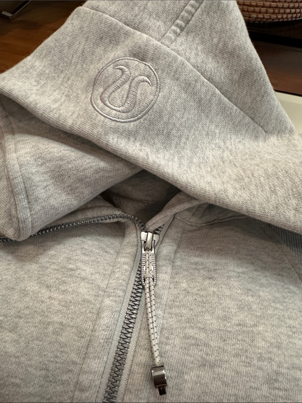 Athleta Lululemon Oversized Cropped Scuba- half zip XS/S